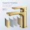 Kibi Tender Single Handle Bathroom Vanity Sink Faucet with Pop Up Drain C-KBF1019BG-KPW100BG - alternate 3